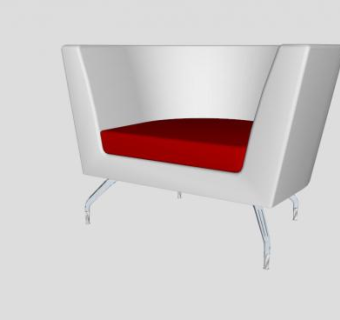 休闲沙发低卡椅SU模型下载_sketchup草图大师SKP模型