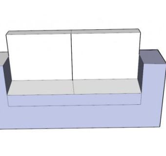现代沙发家居双人沙发SU模型下载_sketchup草图大师SKP模型