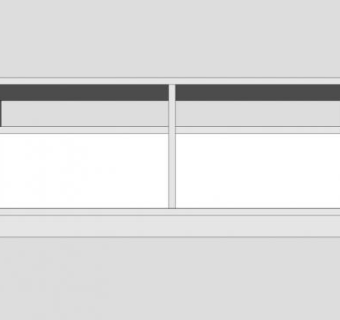 宜家简约风格白色电视柜SU模型下载_sketchup草图大师SKP模型
