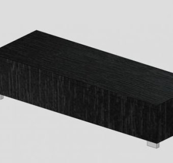 黑灰色的电视柜SU模型下载_sketchup草图大师SKP模型