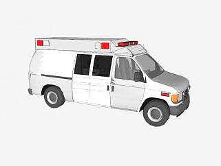 现代<em>医院</em>常见的救护车SU模型_su模型下载 草图大师模型...