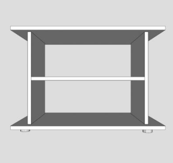 宜家家居电视柜SU模型下载_sketchup草图大师SKP模型