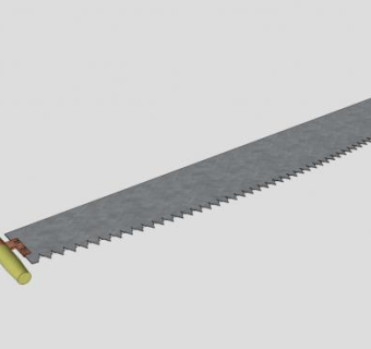 手工锯子的SU模型_su模型下载 草图大师模型_SKP模型