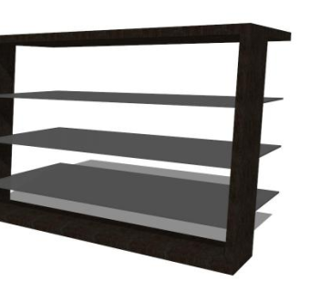 等离子电视机柜SU模型下载_sketchup草图大师SKP模型