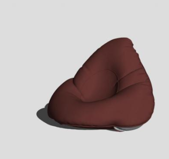 豆袋Gnome包SU模型下载_sketchup草图大师SKP模型