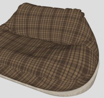 懒骨头沙发SU模型下载_sketchup草图大师SKP模型