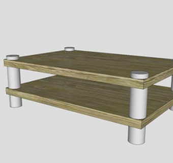 立体表电视柜SU模型下载_sketchup草图大师SKP模型