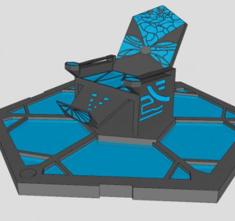 兰泰控制椅SU模型下载_sketchup草图大师SKP模型