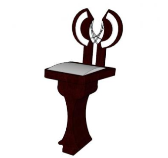 钥匙凳椅子SU模型下载_sketchup草图大师SKP模型