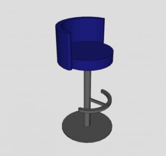 隆多靛蓝渲染器座椅SU模型下载_sketchup草图大师SKP模型