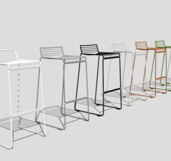 海西酒吧座椅SU模型下载_sketchup草图大师SKP模型