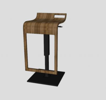 酒吧座椅SU模型下载_sketchup草图大师SKP模型