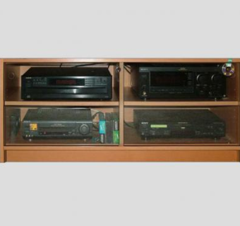 正面是玻璃的电视柜SU模型下载_sketchup草图大师SKP模型