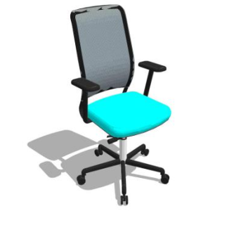 高背扶手椅SU模型下载_sketchup草图大师SKP模型