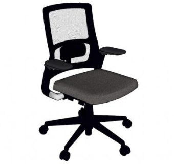 高背椅办公椅SU模型下载_sketchup草图大师SKP模型