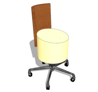 治疗室办公座椅SU模型下载_sketchup草图大师SKP模型