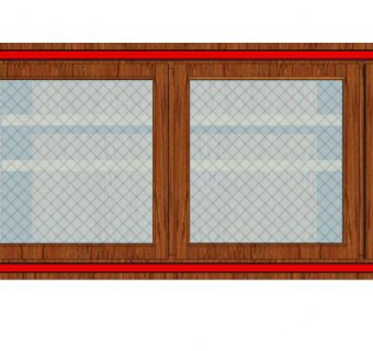 中式简约红色电视柜SU模型下载_sketchup草图大师SKP模型