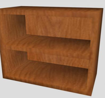 复古简约风格电视柜SU模型下载_sketchup草图大师SKP模型