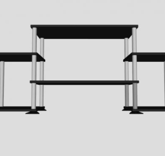 沃尔玛电视柜SU模型下载_sketchup草图大师SKP模型