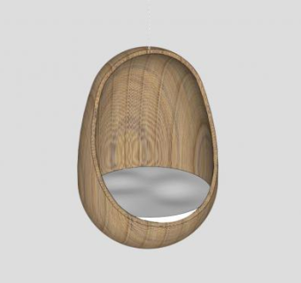 水晶蛋椅沙发SU模型下载_sketchup草图大师SKP模型