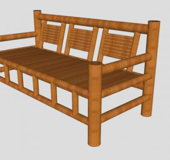 户外家具休闲座椅SU模型下载_sketchup草图大师SKP模型