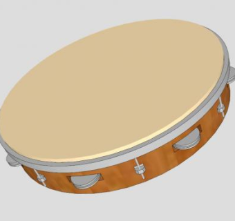 乐器鼓巴西铃鼓SU模型_su模型下载 草图大师模型_SKP模型