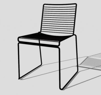 熙熙餐椅户外休闲椅SU模型下载_sketchup草图大师SKP模型