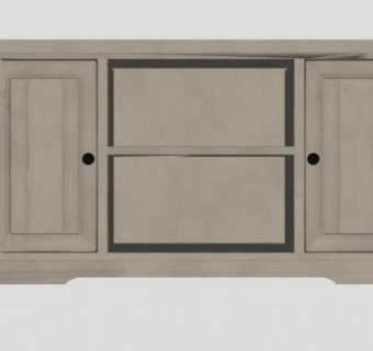 双角角落电视柜SU模型下载_sketchup草图大师SKP模型