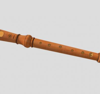 笛子的SU模型设计_su模型下载 草图大师模型_SKP模型