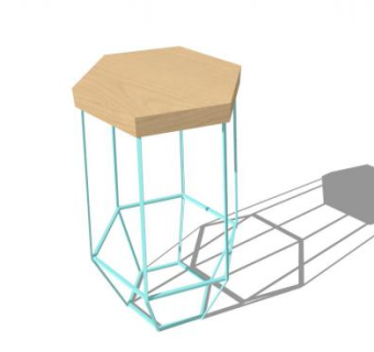 酒吧吧椅吧凳SU模型下载_sketchup草图大师SKP模型