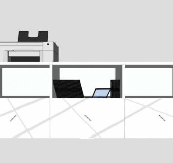简欧带抽屉电视柜SU模型下载_sketchup草图大师SKP模型