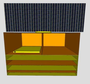 多彩简约电视柜SU模型下载_sketchup草图大师SKP模型