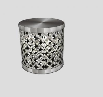 鼓凳座椅SU模型下载_sketchup草图大师SKP模型