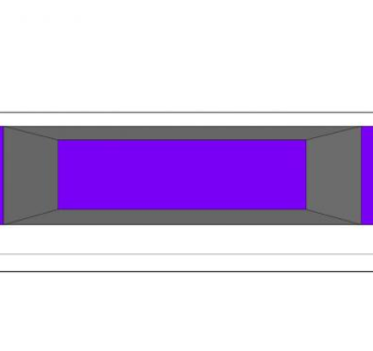 紫色和白色的电视柜SU模型下载_sketchup草图大师SKP模型