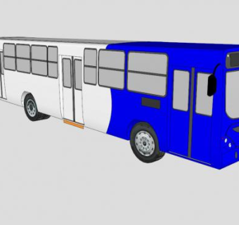 巴士公共汽车的SU模型设计_su模型下载 草图大师模型_SKP模型