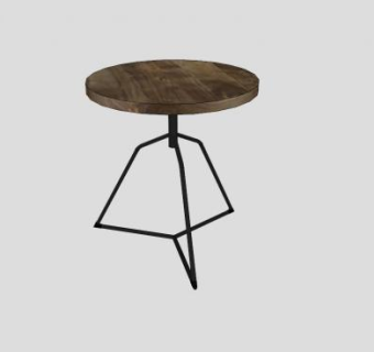 侧桌凳子SU模型下载_sketchup草图大师SKP模型