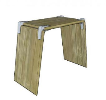 莫多斯凳子SU模型下载_sketchup草图大师SKP模型