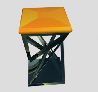 简易酒吧凳吧椅SU模型下载_sketchup草图大师SKP模型