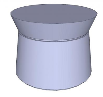 紫色脚凳座椅SU模型下载_sketchup草图大师SKP模型