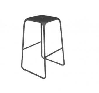 酒吧座椅吧凳SU模型下载_sketchup草图大师SKP模型