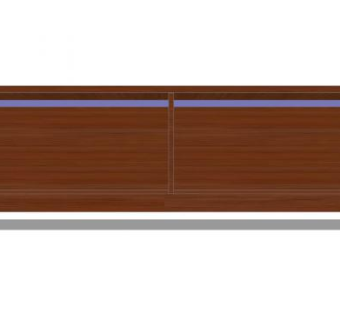 简洁板式电视柜SU模型下载_sketchup草图大师SKP模型