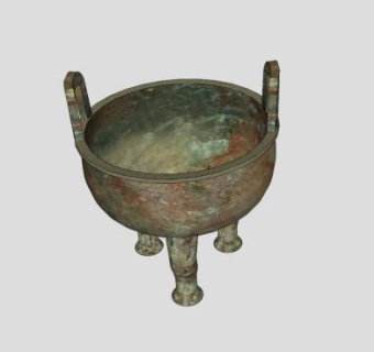 三足鼎的su模型_su模型下载 草图大师模型_SKP模型