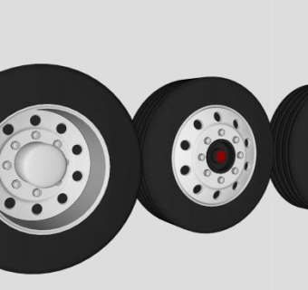 汽车赛车轮胎的SU模型_su模型下载 草图大师模型_SKP模型
