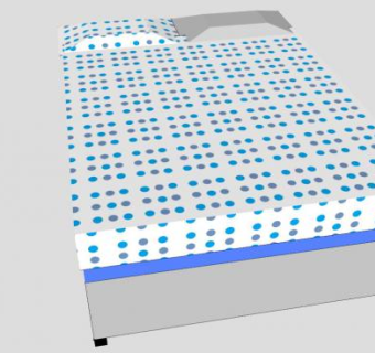 现代软床SU模型下载_sketchup草图大师SKP模型