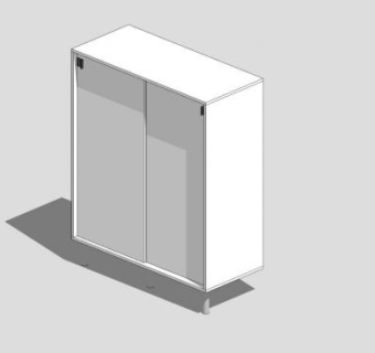 宜家现代鞋柜SU模型下载_sketchup草图大师SKP模型