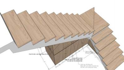 楼梯下的鞋柜SU模型下载_sketchup草图大师SKP模型