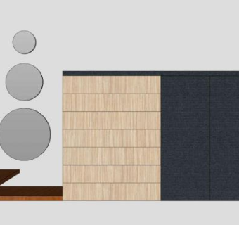 现代玄关鞋柜SU模型下载_sketchup草图大师SKP模型