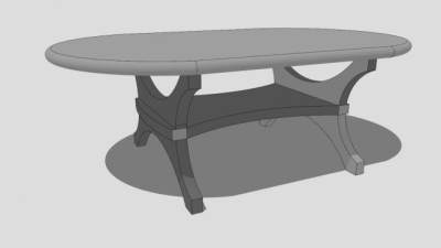 餐桌咖啡休闲桌椅SU模型下载_sketchup草图大师SKP模型