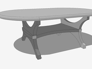 餐桌<em>咖啡</em>休闲桌椅<em>SU模型</em>下载_sketchup草图大师SKP模型