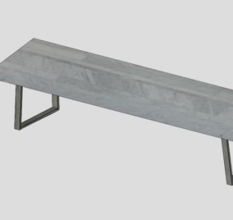 稀有石咖啡桌SU模型下载_sketchup草图大师SKP模型